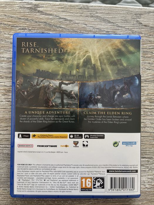 СРОЧНАЯ ПРОДАЖА! Elden ring игра на пс5