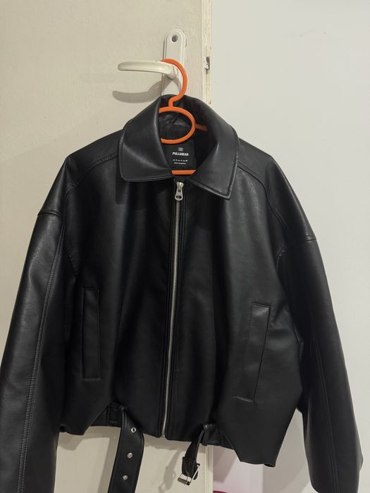 Кожено яке Pull&bear