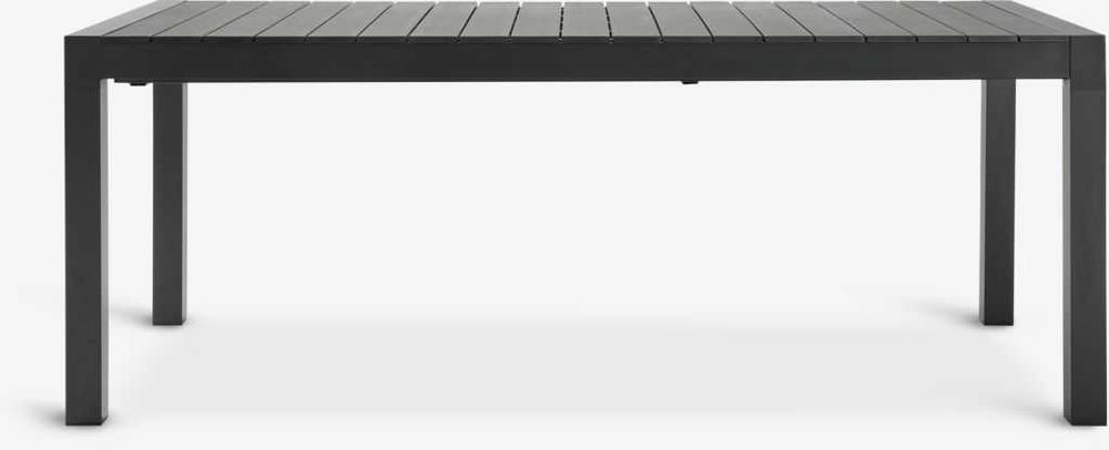 НОВ градинска маса HESTEHAVE Ш95xД205/275 черна