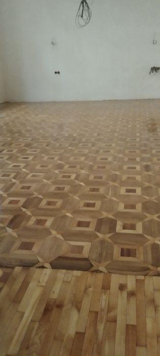 Шлифовка пол паркет