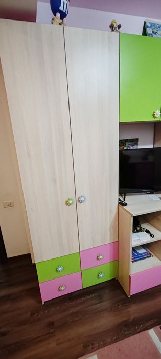 Dulap 2 canate, plus comoda