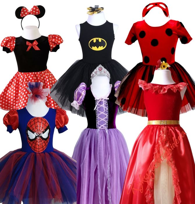 Costum vrăjitoare fete halloween carnaval  made în România