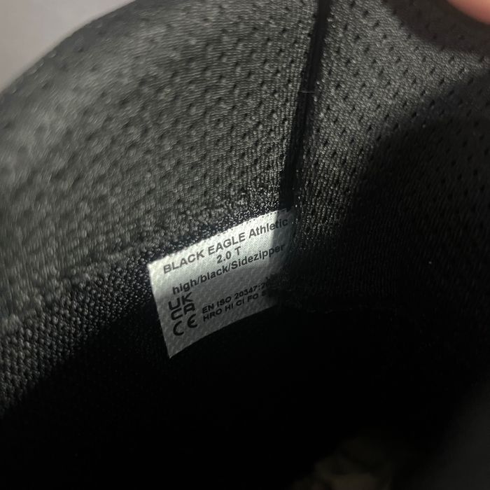 Haix Black Eagle Athletic 2.0 T High/Black Sidezipper - 46 размер