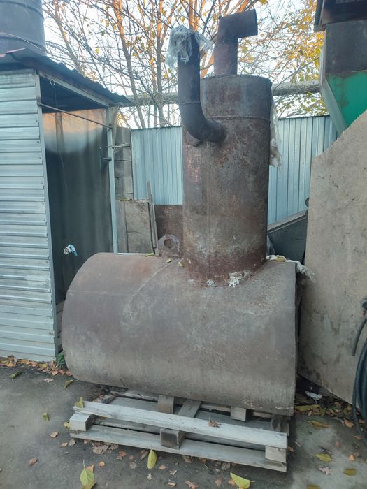 Угольная печь сапог