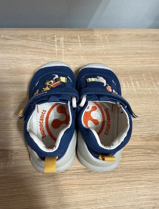 Sandale copii Biomecanics mărimea 22, bleumarin, foarte comode