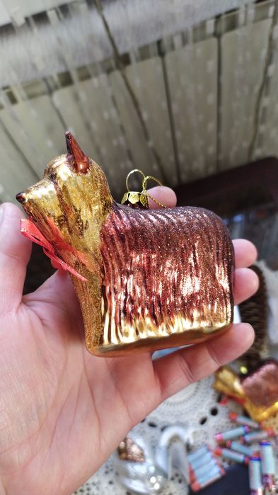 Ёлочные игрушки стекло