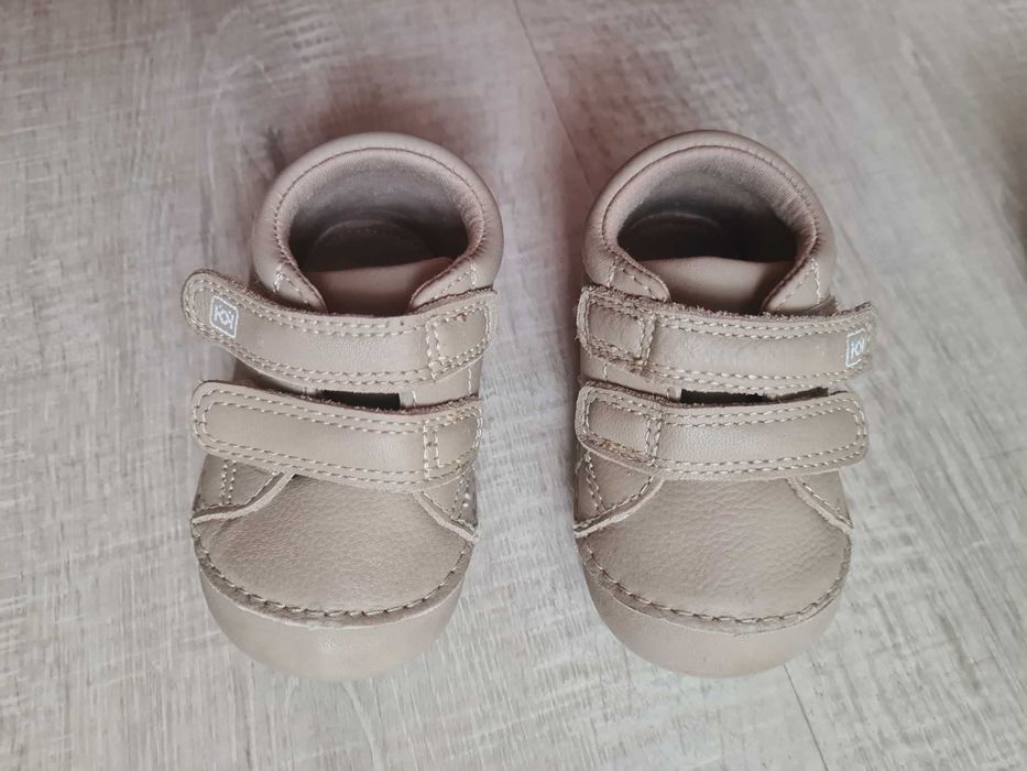 Бебешки кожени, боси обувки КК Barefoot