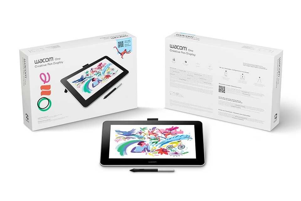 Скидка! Графический Планшет с экраном Wacom One Pen Display 13"