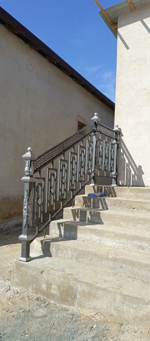 Даруаза есик айнага решетки ограждение уйдин алдына навес перила  http