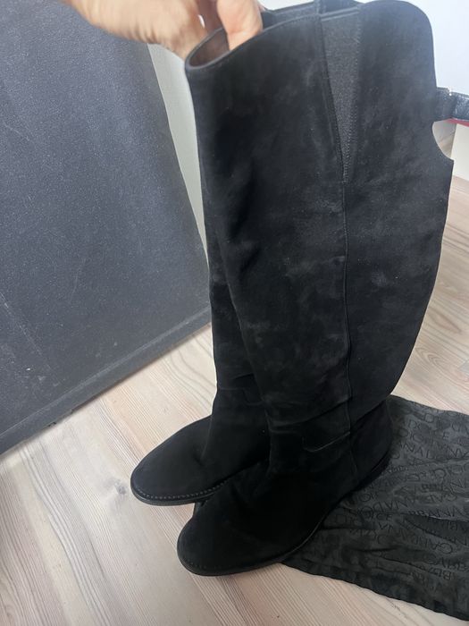 Dolce and Gabbana оригинални велурени ботуши