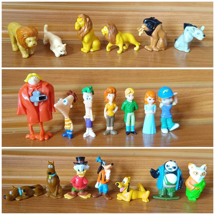 Киндер играчки различни