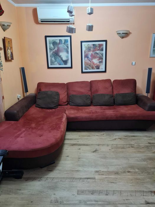 ъглов диван неразтегателен 290см