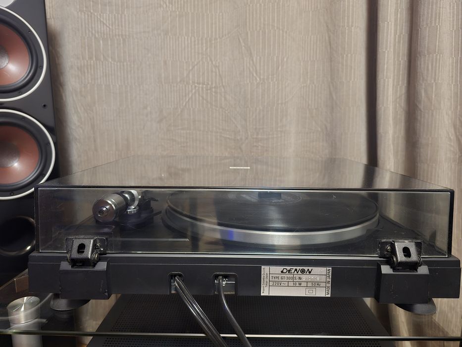 Pick-up Denon GT-300 – Belt drive, braț S, sunet Hi-Fi !!!
