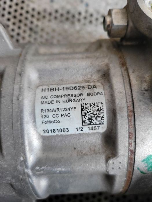 Compresor Clima Ford Ecosport C Max S Max B Max Fiesta Euro 5 / 6 Cod H1BH-19D629-DA
