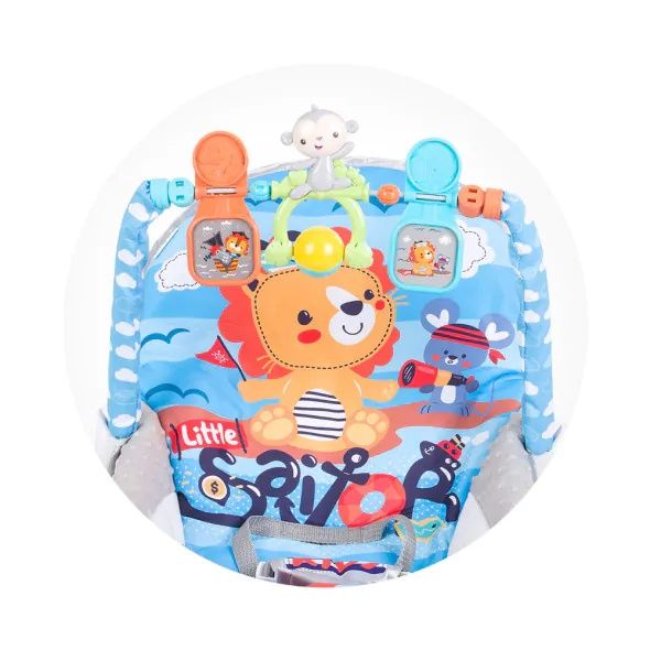 Шезлонг BABY спа  СИН