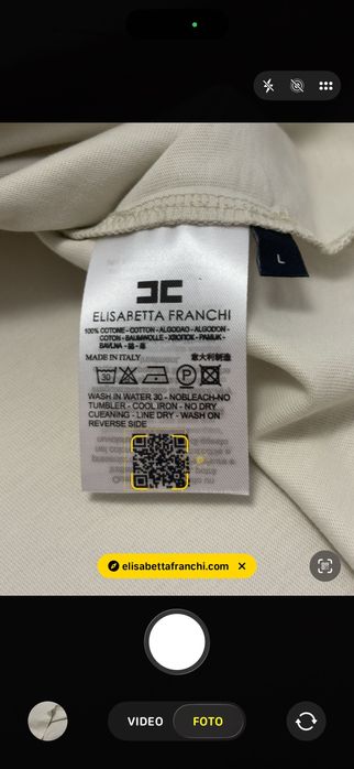 Tricou scurt femeiesc  Elisabeta franchi - L
