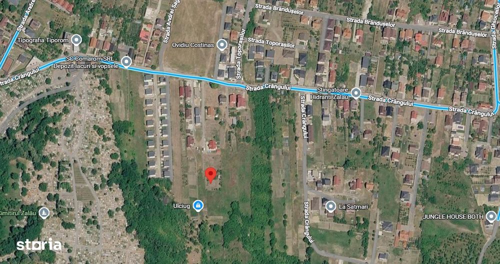 De vânzare: Teren intravilan – Zalău, cartier Sărmaș