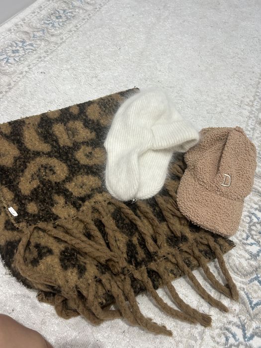 Шапки шарфы перчатки на зиму