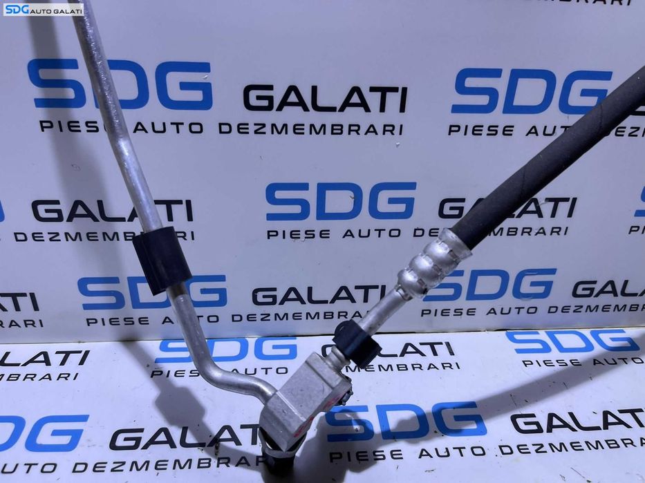 Furtun Conducta Teava Compresor Radiator AC Aer Conditionat Clima BMW Seria 1 F20 F21 118 120 125 2.0 D 2011 - 2019 Cod 9212236 6453921223606