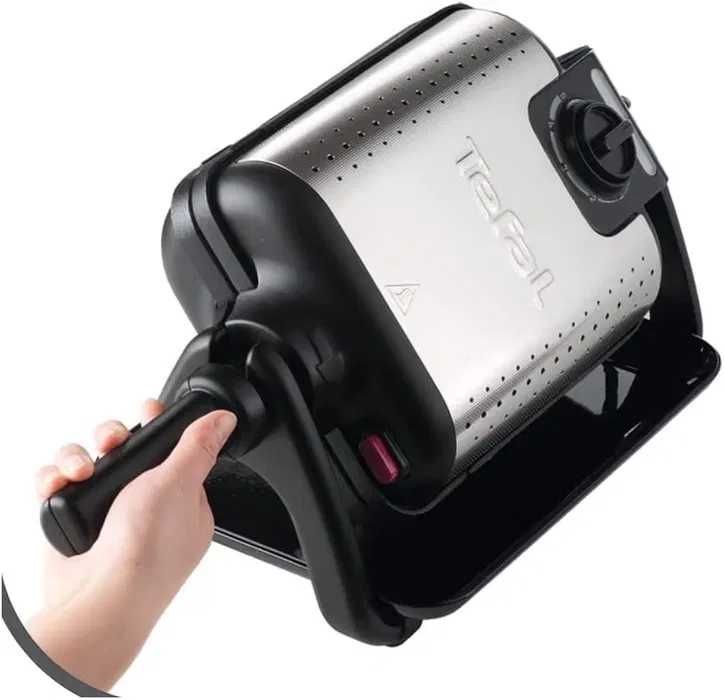 Гофретник Tefal Profi King Size 1200W, въртящ се двоен гофретник