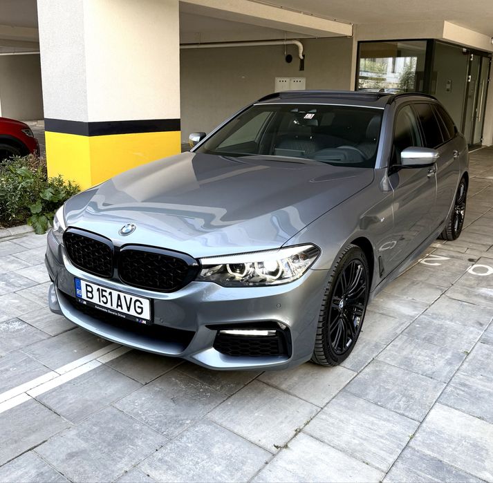 Bmw 540d Xdrive M-pachet 320cai piele Nappa  Harman&Kardon, panorama, model g30/ G31Led, Digital, camera.