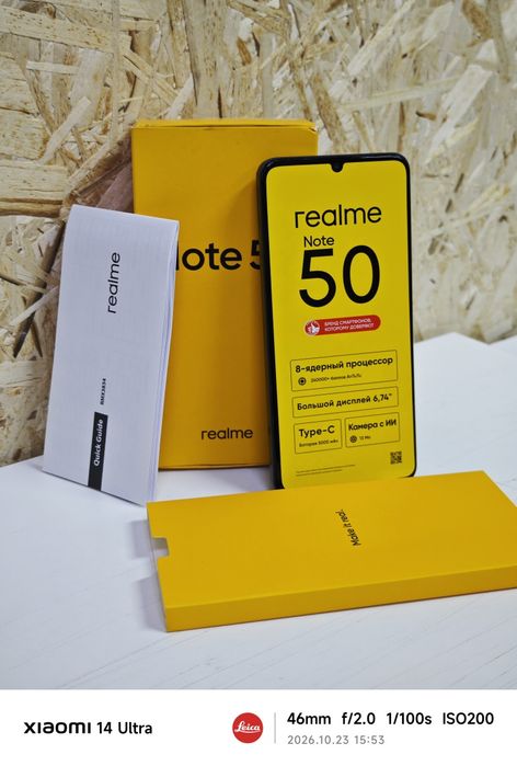 Realme Note 50 64/4GB 90Гц Без минус