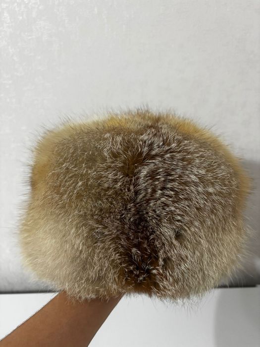 Шапка меховая из лисы