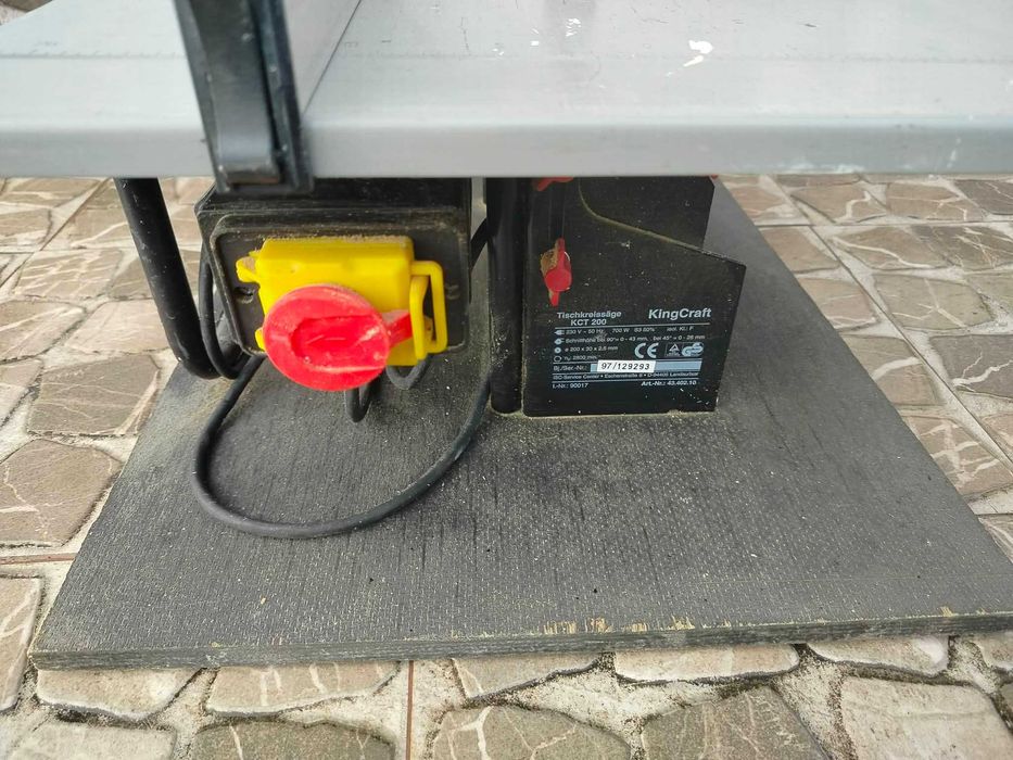 Настолен циркуляр KingCraft KCT 200 -Germany