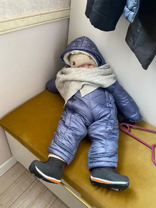 Зимний комбинезон-трансформер