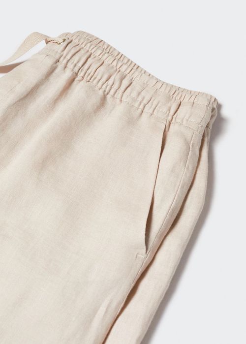 MANGO. Plus size. 1XL. 100% лён. Шорты