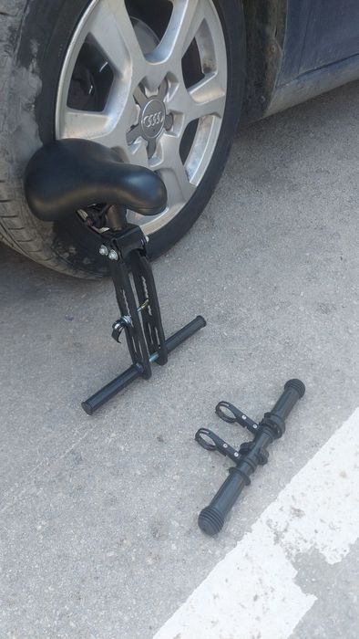 Допълнителна детска седалка за голямо колело