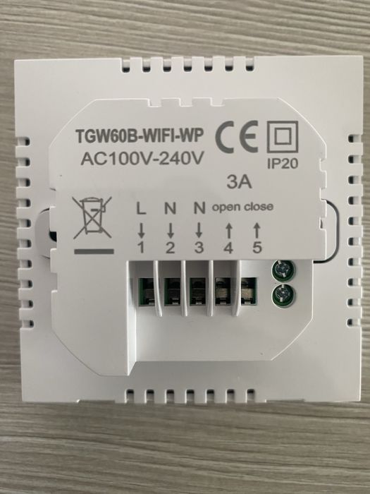Termostat BEOK TGW60B pentru încălzire prin pardoseală WiFi,