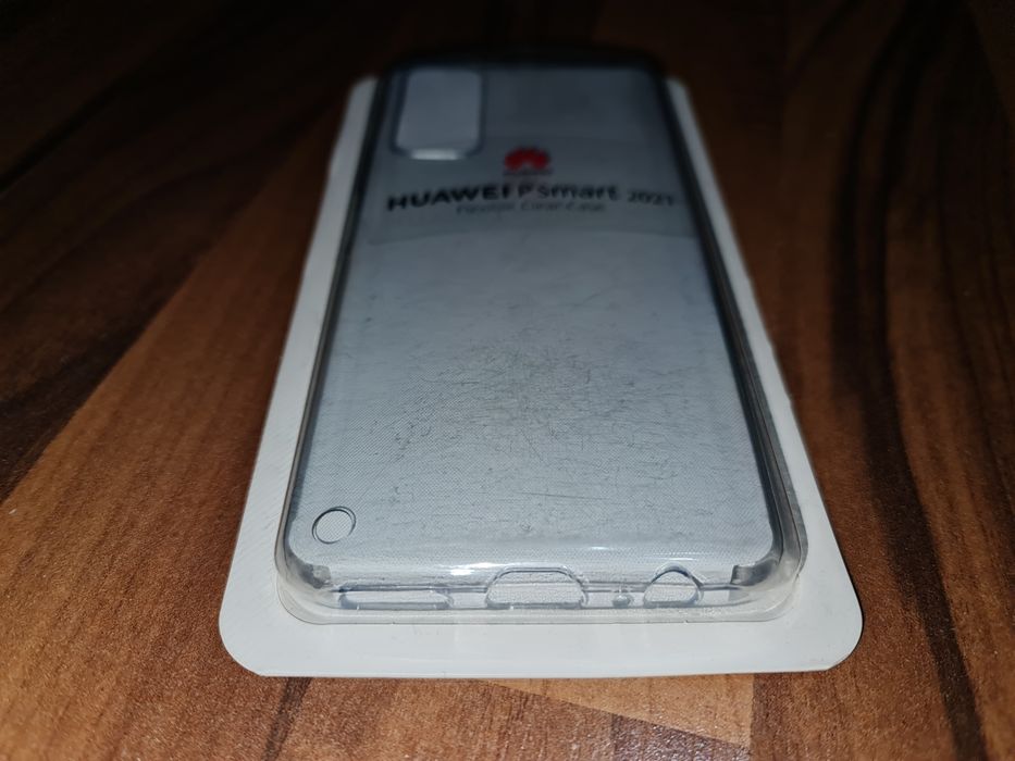 Husa silicon originala Huawei Flexible Clear Case P smart 2021