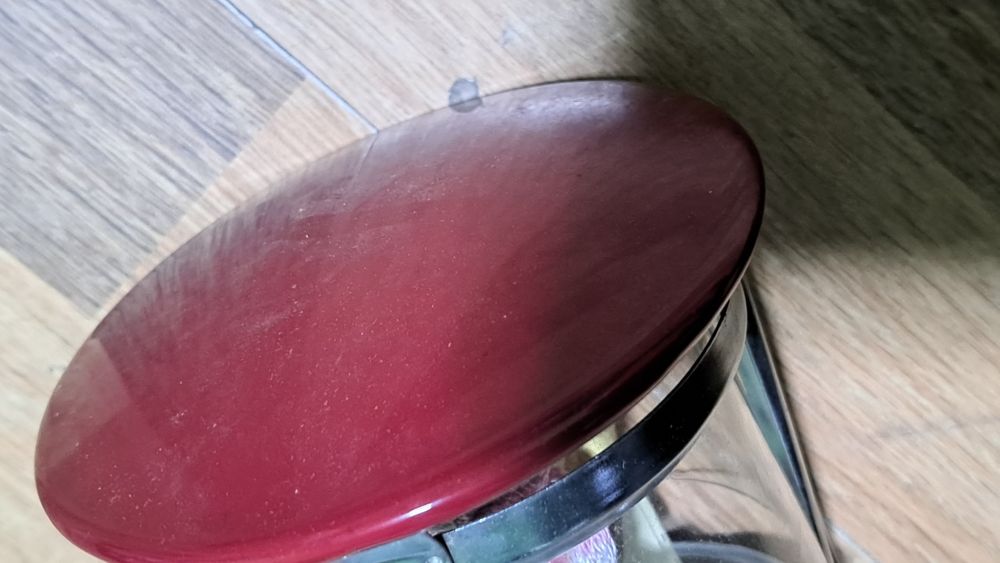 Газова лампа за осветление към бутилка с кранче,к-т бутилка и лампа