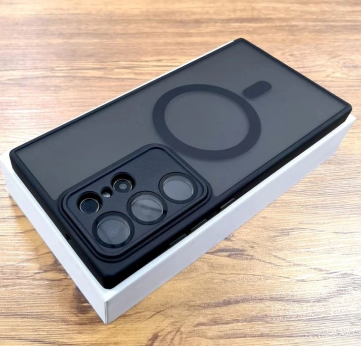 Samsung S25,S24,S23,S22 всички модели magsafe кейс защита на камерите