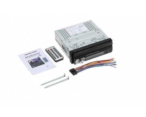 Dvd auto retractabil manual, Camera inclusa, Usb, Radio, tft cu touchscreen