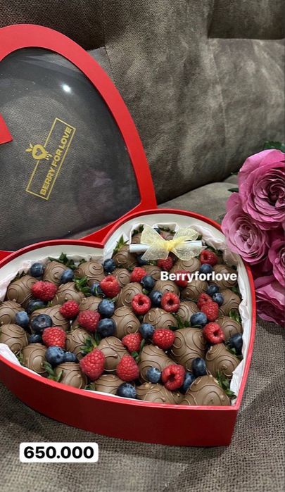 Клубника в шоколаде Янги йил