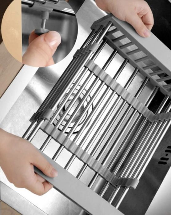 Разтегателна Kошница за Кухненски Мивки