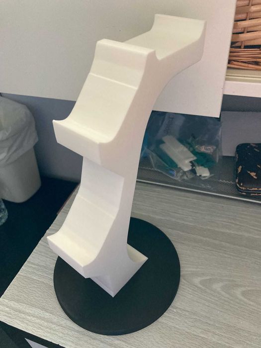 Stand dual pentru controlere + suport căști – print 3D