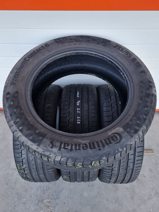 Летни гуми 4 броя CONTINENTAL PremiumContact6 235 55 R18 дот 0721