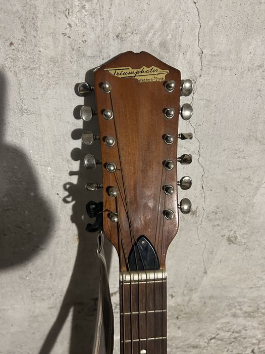 Chitara Acustică cu 12 Corzi + husa cadou