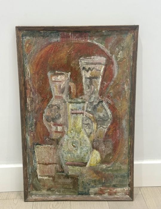 Tablou vechi Scoala Baimareana A. Ciupe