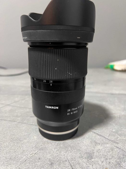 Sonyga Tamron 28-75 2xil bor 1 pokolenia 2 pokolenia