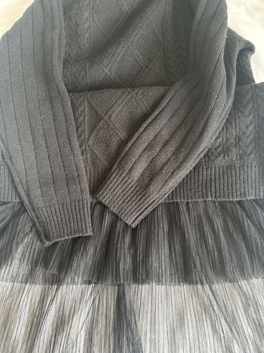 Платье черного цвета 44 размер