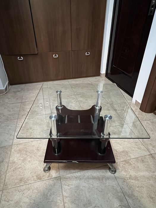 Masuta de cafea de sticla