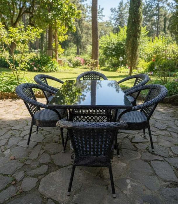 Столы и стулья под ротанг , Rotang Mebel | Toqilgan Mebel | Ротанг