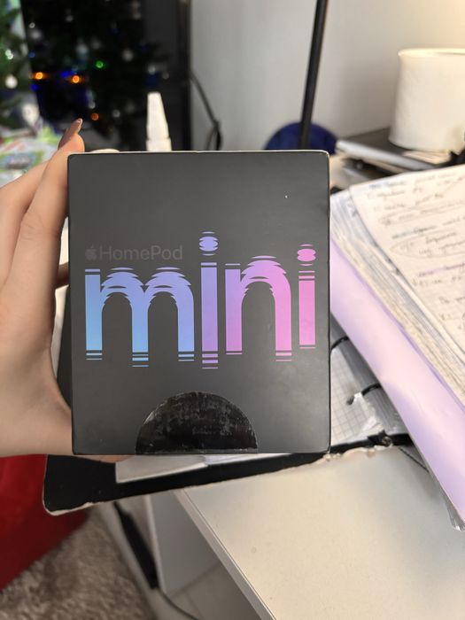 HomePod mini б/у, в хорошем состоянии