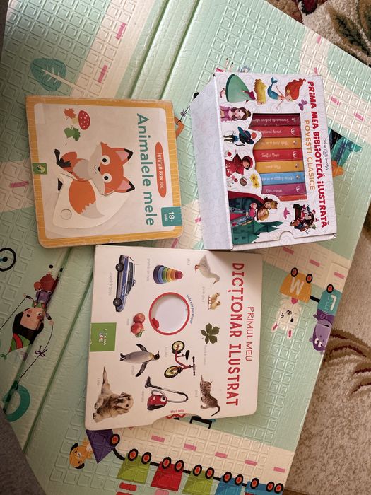 Lot jucarii carti pt bebelusi in stare buna