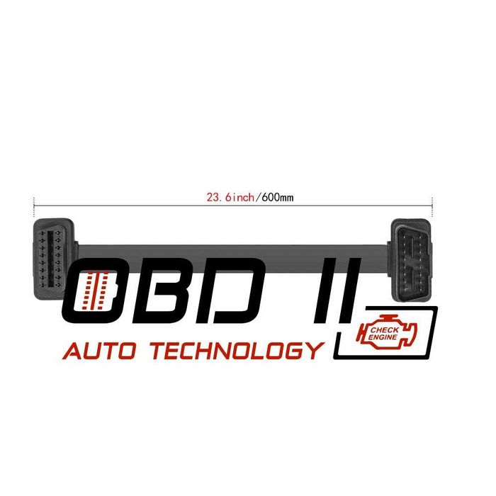 Удължителен OBD кабел за OBD2 16 M/F за удължаване четец Скенер ОБД2