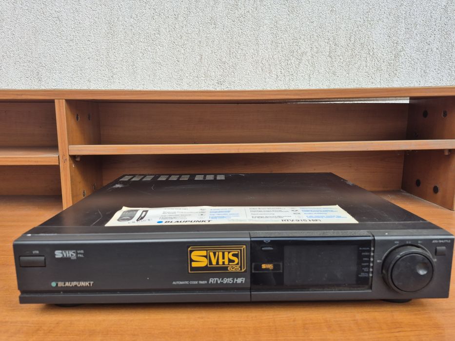 Vând Video recorder S-VHS,Marca Blaupunkt model RTV-915EGC,made in japan